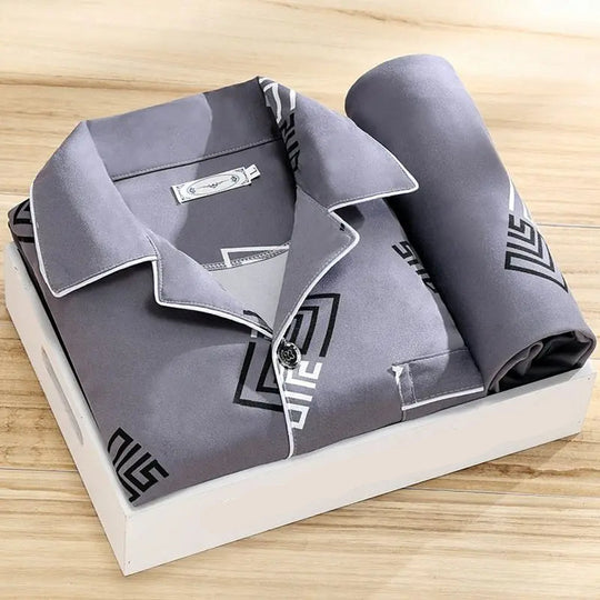 Herren Pyjama Set Klassisch 1