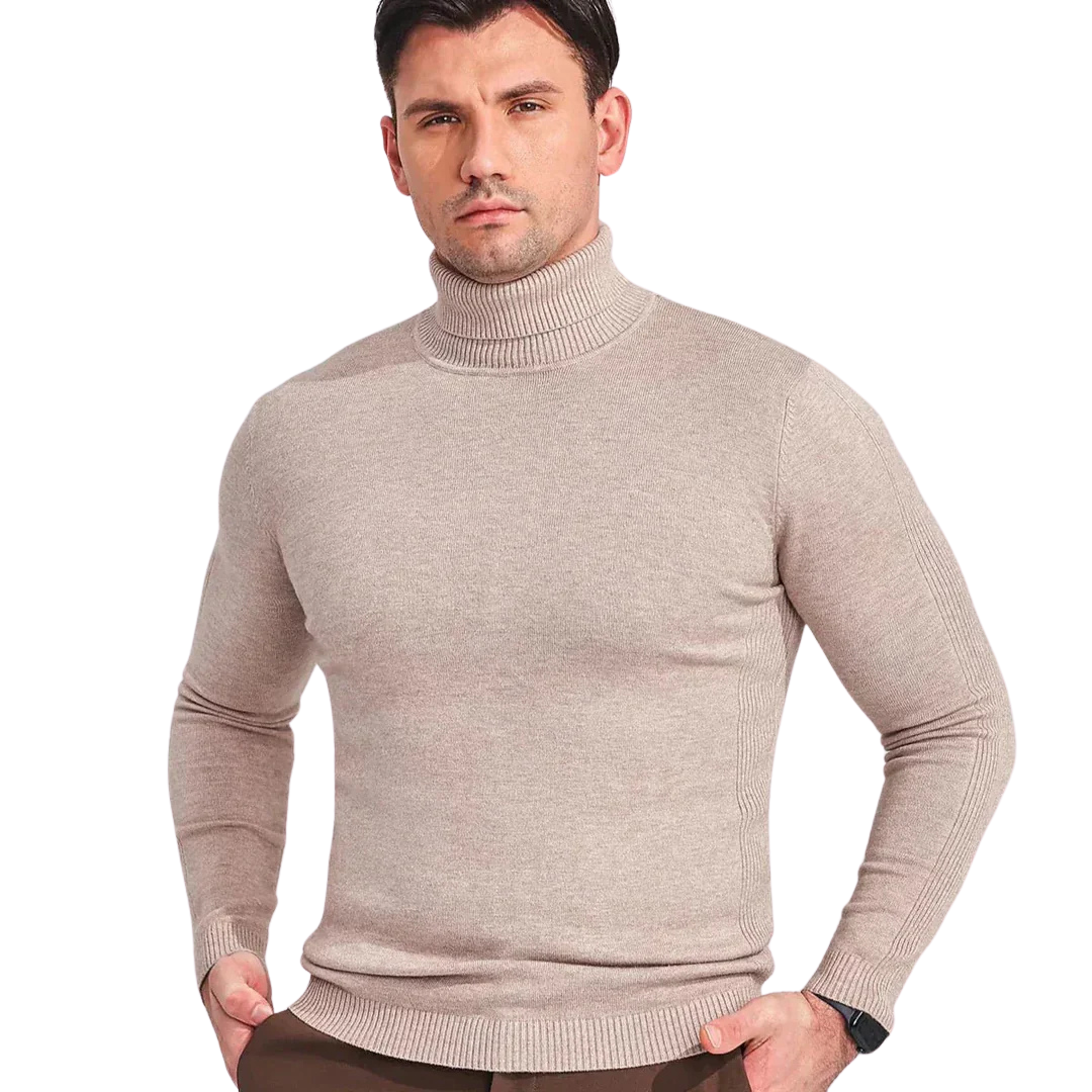 Herren Rollkragenpullover Klassisch 1