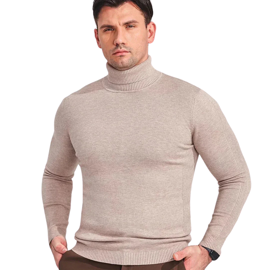 Herren Rollkragenpullover Klassisch 1