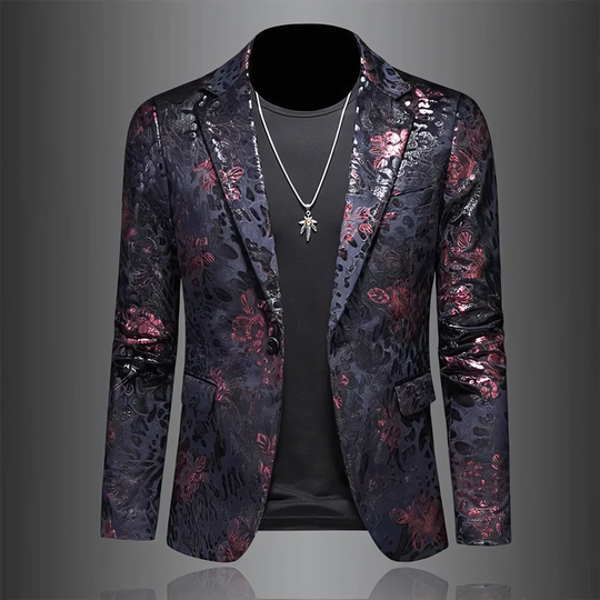 Herren Sakko Maßgeschneidert Klassischer Blazer Stil 1
