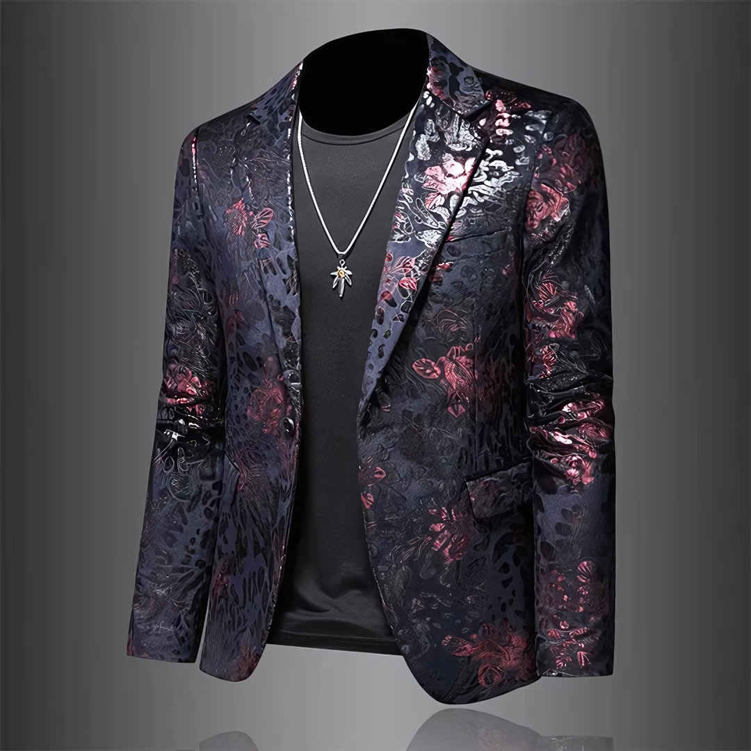 Herren Sakko Maßgeschneidert Klassischer Blazer Stil 2
