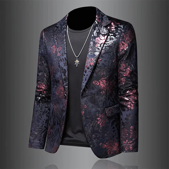 Herren Sakko Maßgeschneidert Klassischer Blazer Stil 2