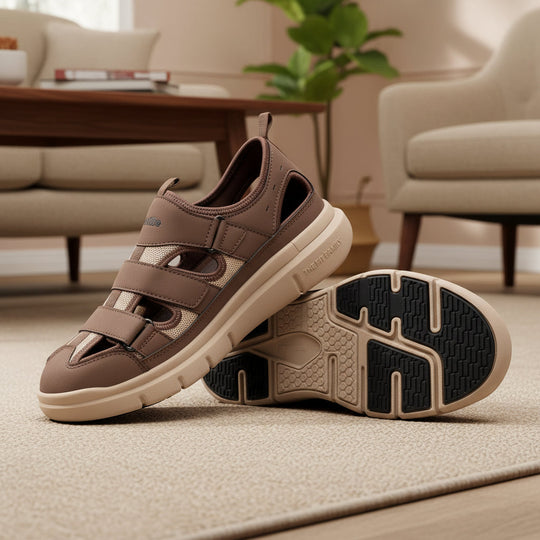 Herren Sandalen mit Fußgewölbeunterstützung für den Alltag 1