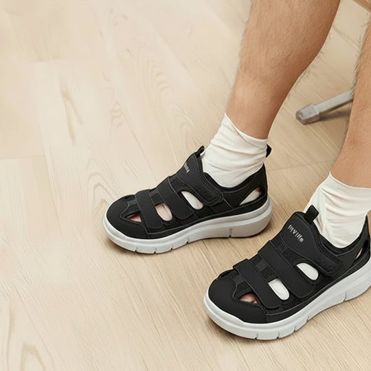 Herren Sandalen mit Fußgewölbeunterstützung für den Alltag 3