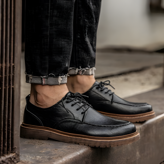 Herren Schnürschuhe Klassisch Stilvoll 1