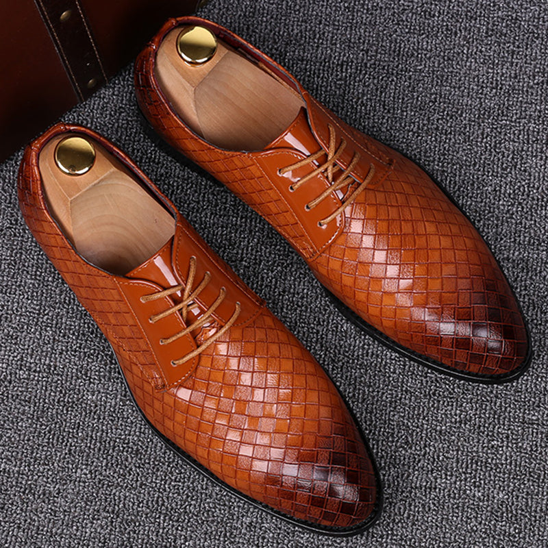Herren Schnürschuhe Klassisch Stilvoll 3