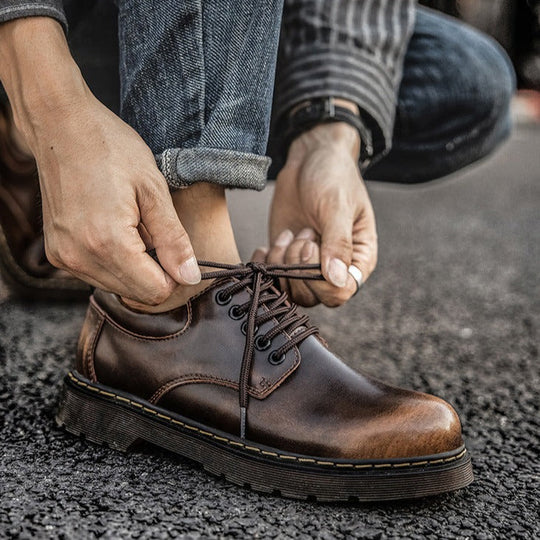Herren Schnürschuhe Lässig für den Herbst 4