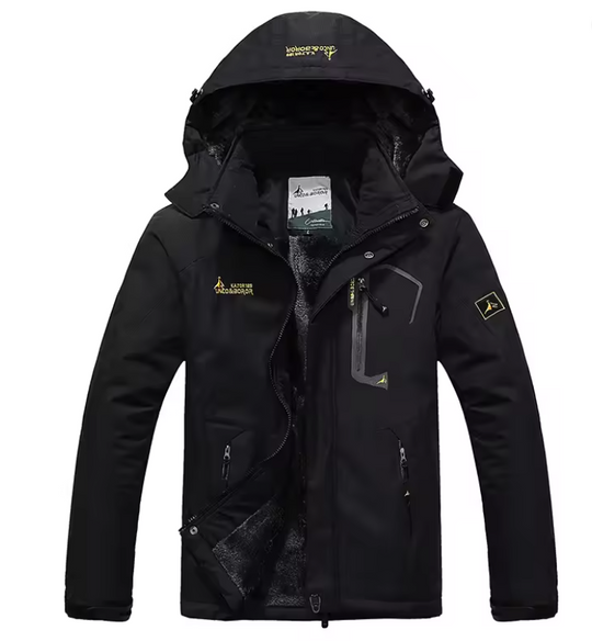 Herren Skijacke mit Kapuze für Winterabenteuer 0