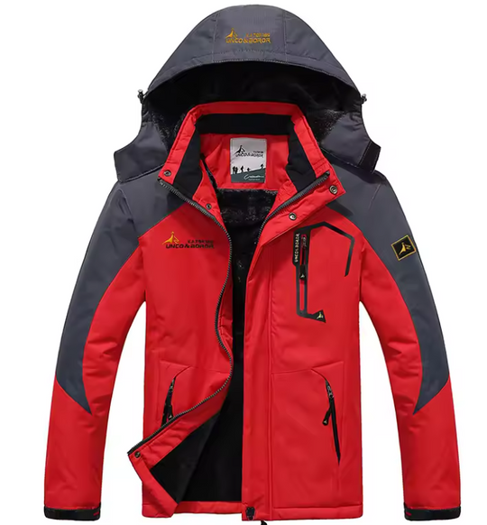 Herren Skijacke mit Kapuze für Winterabenteuer 1