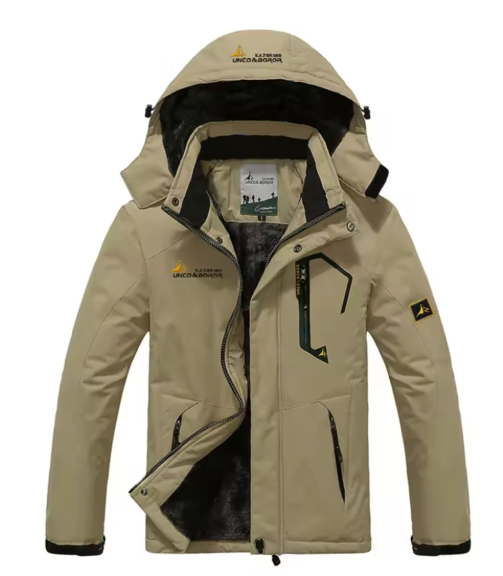 Herren Skijacke mit Kapuze für Winterabenteuer 3