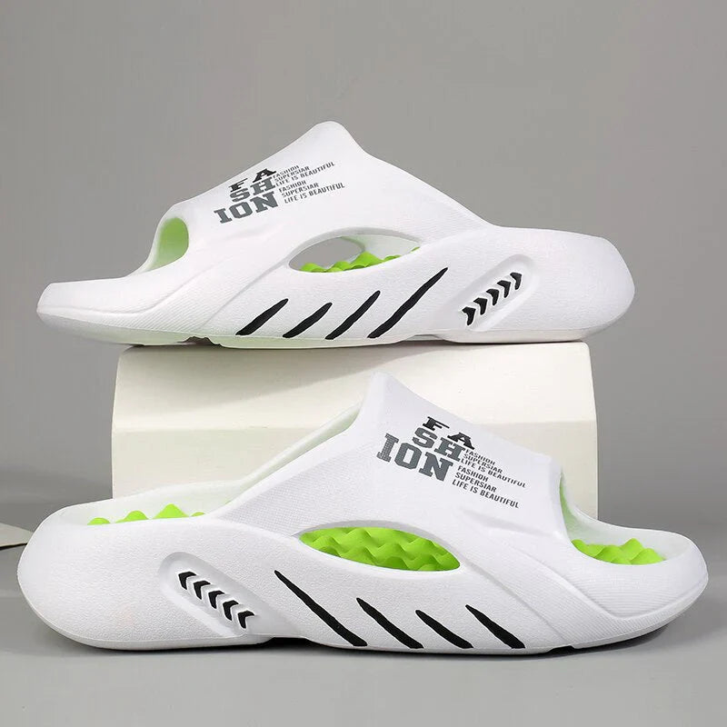 Herren Slipper mit Massagefunktion 1