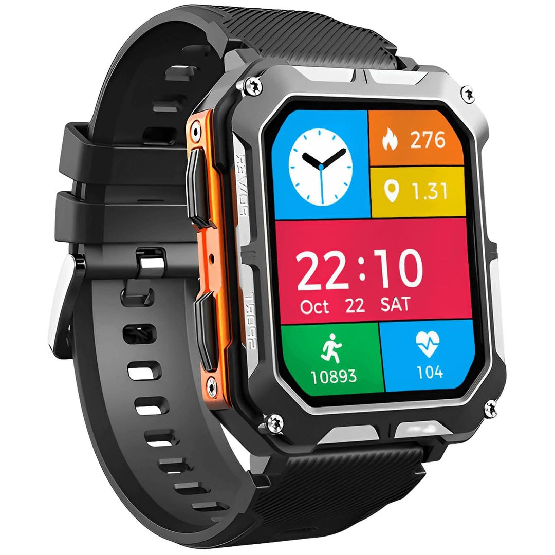 Herren Smartwatch für Outdoor-Aktivitäten Robust und Funktional 3
