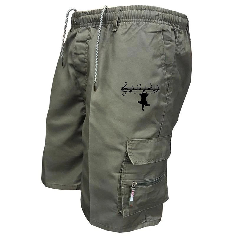 Herren Sommershorts mit Utility-Taschen 0