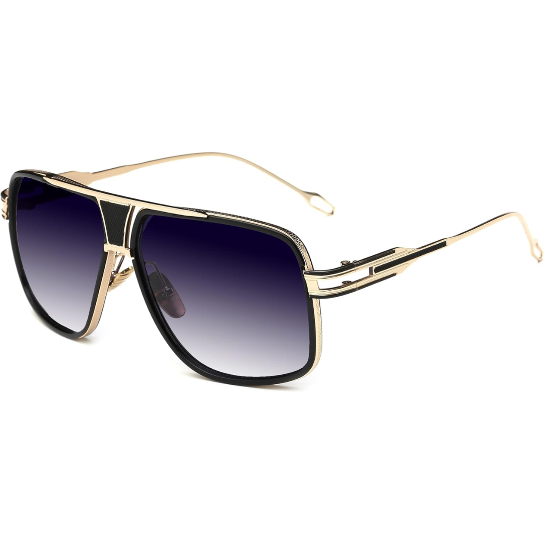 Herren Sonnenbrille Aviator Klassischer Stil mit UV-Schutz 3