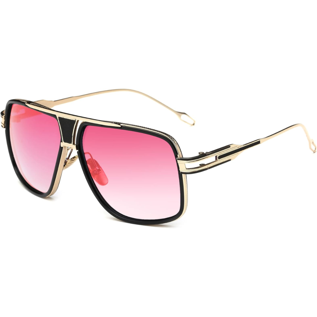 Herren Sonnenbrille Aviator Klassischer Stil mit UV-Schutz 4
