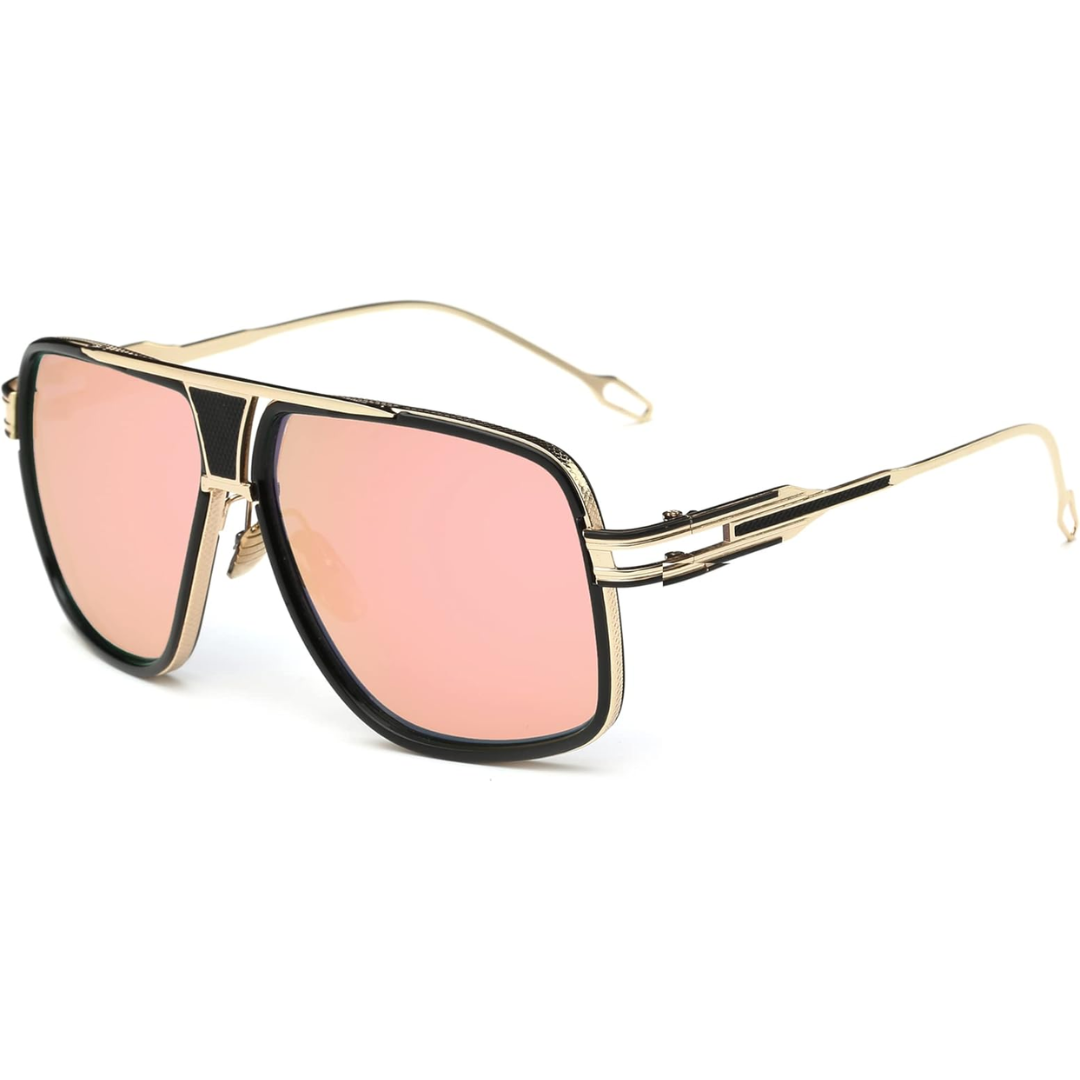 Herren Sonnenbrille Aviator Klassischer Stil mit UV-Schutz 9