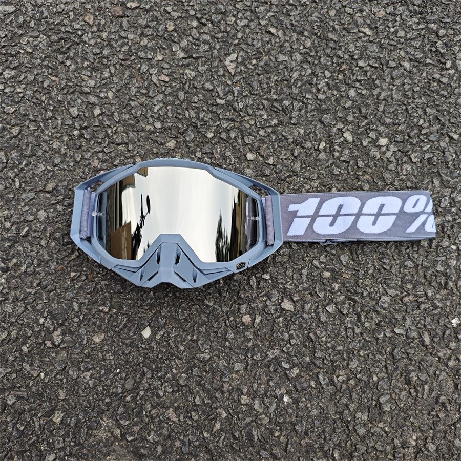 Herren Sonnenbrille Motocross MTB UV400 Schutz Modernes Design 12