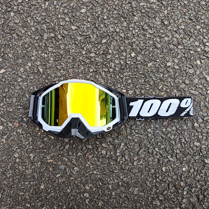 Herren Sonnenbrille Motocross MTB UV400 Schutz Modernes Design 13