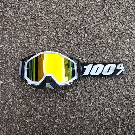 Herren Sonnenbrille Motocross MTB UV400 Schutz Modernes Design 13