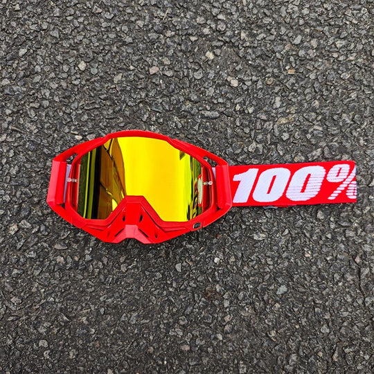 Herren Sonnenbrille Motocross MTB UV400 Schutz Modernes Design 17