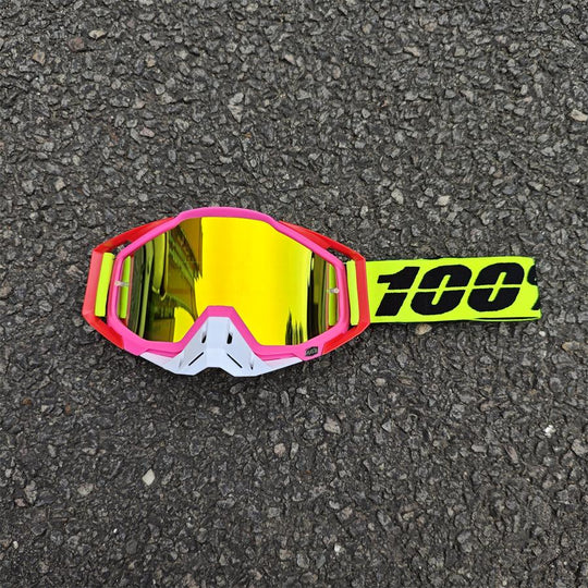 Herren Sonnenbrille Motocross MTB UV400 Schutz Modernes Design 4