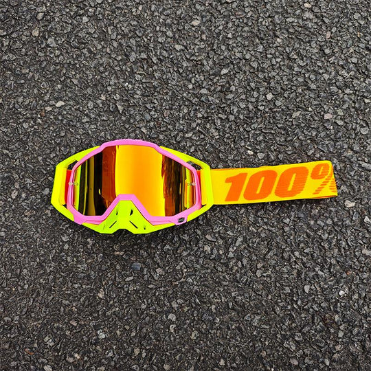Herren Sonnenbrille Motocross MTB UV400 Schutz Modernes Design 5