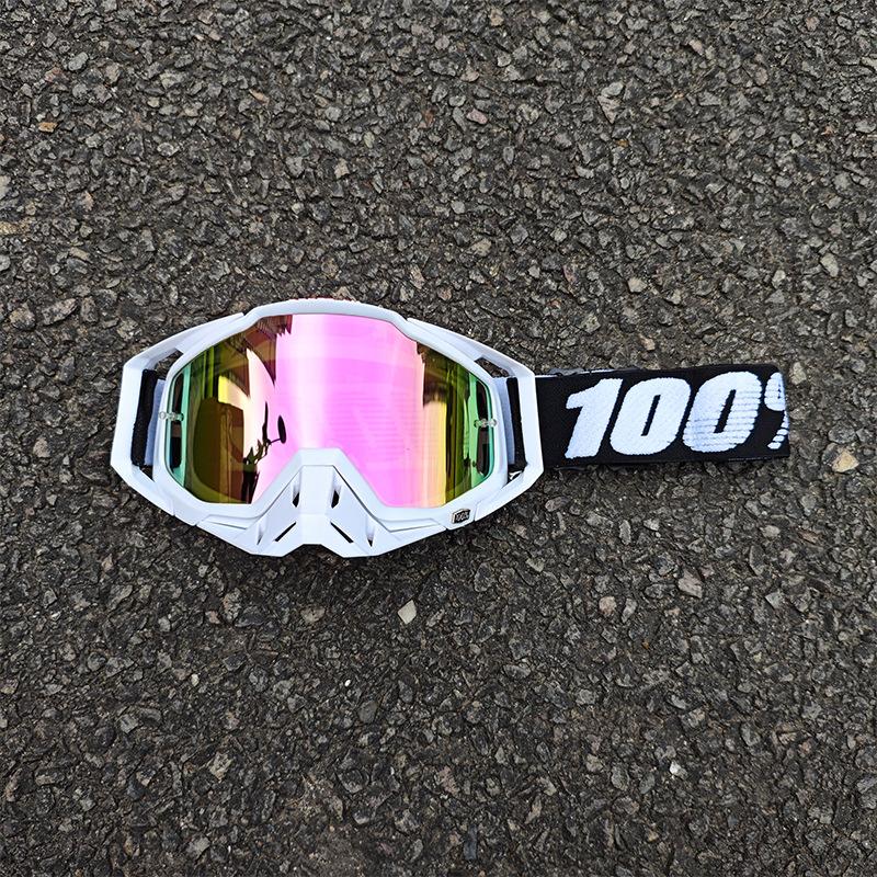 Herren Sonnenbrille Motocross MTB UV400 Schutz Modernes Design 8