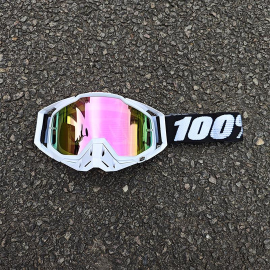 Herren Sonnenbrille Motocross MTB UV400 Schutz Modernes Design 8