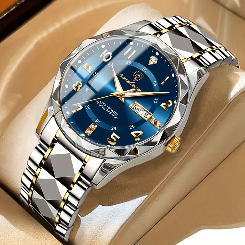 Herren Sportuhr Multifunktional Mit Dual-Display Und Wasserdichtigkeit Bis 50 Meter 0