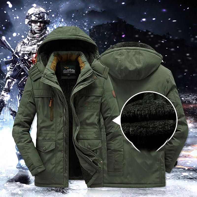 Herren Steppparka für kalte Tage 0