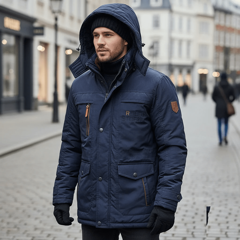 Herren Steppparka für kalte Tage 8
