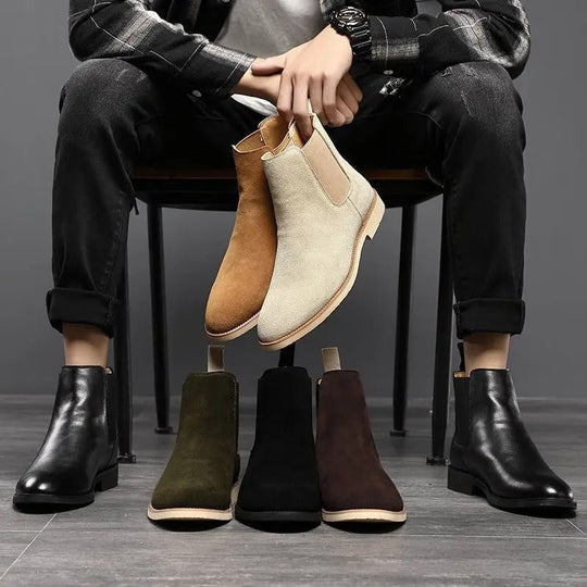 Herren Stiefel Bequem 7