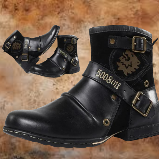 Herren Stiefel Vintage Stil 3