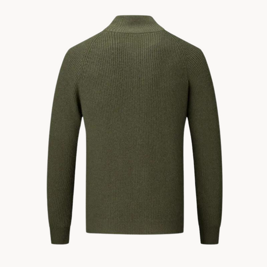 Herren Strickpullover mit Reißverschluss 4