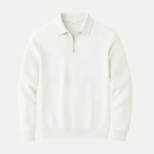 Herren Strickpullover mit Viertelreißverschluss 4