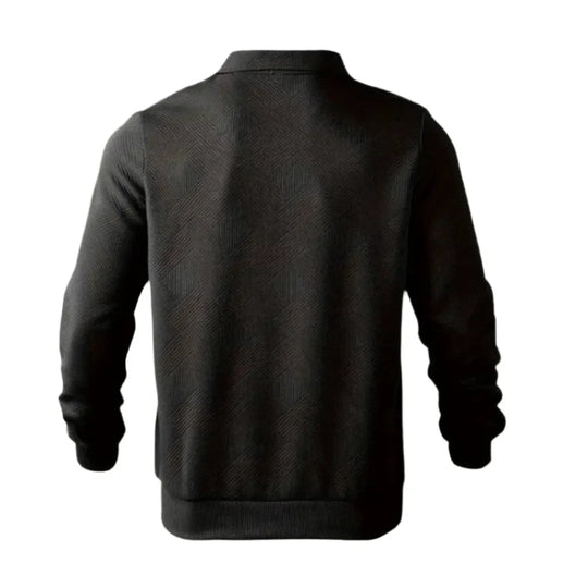 Herren Strickpullover mit Viertelreißverschluss 8