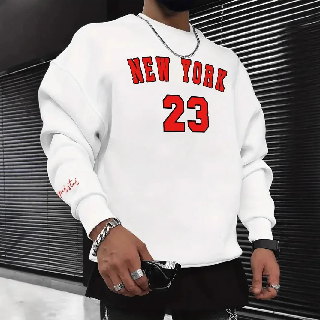 Herren Sweatshirt Lässiger Stil mit Print 0