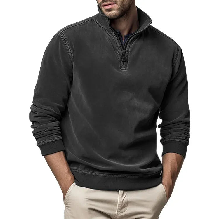 Herren Sweatshirt Vintage Stil 4