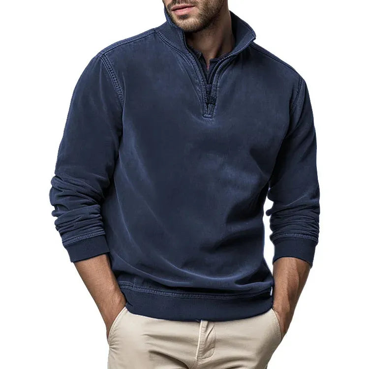 Herren Sweatshirt Vintage Stil 8