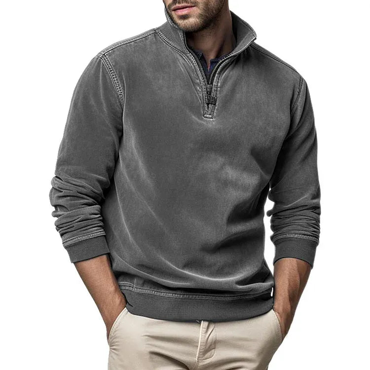 Herren Sweatshirt Vintage Stil 9