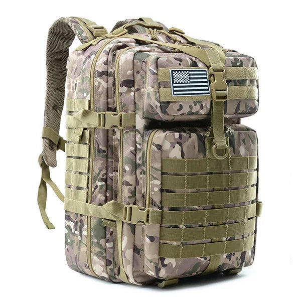 Herren Taktischer Rucksack 50L für Outdoor-Aktivitäten 8