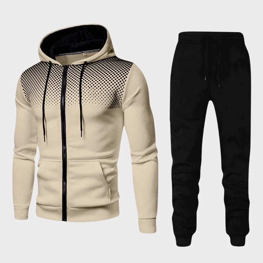 Herren Trainingsanzug Hoodie und Jogginghose Modern 5