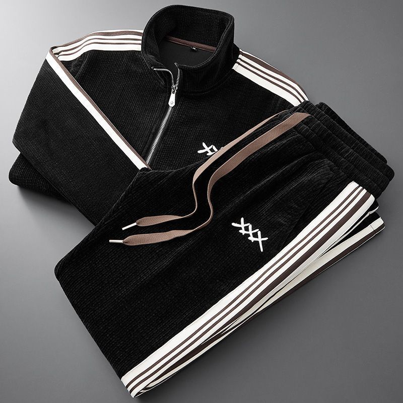 Herren Trainingsanzug Set Lässiger Stil 1