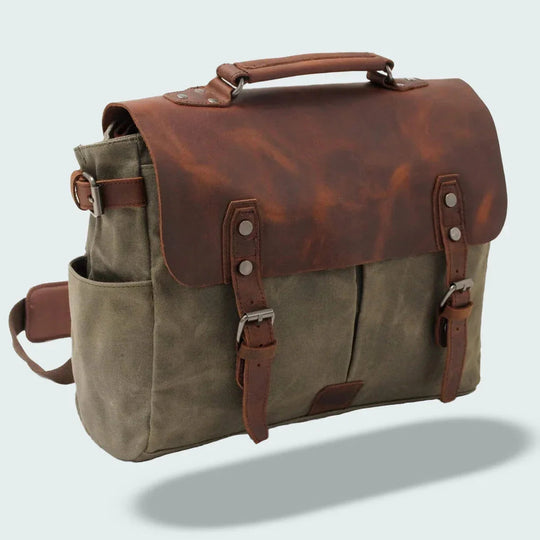 Herren Umhängetasche Vintage Stil 7