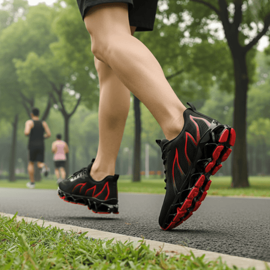 Herren Wander- und Laufschuhe mit Fußgewölbeunterstützung 4