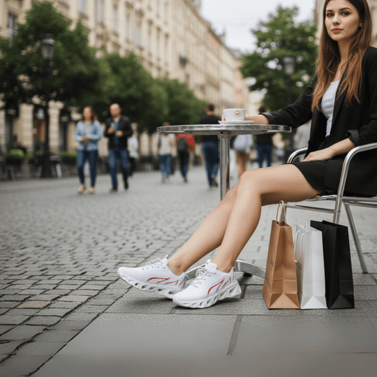 Herren Wander- und Laufschuhe mit Fußgewölbeunterstützung 6