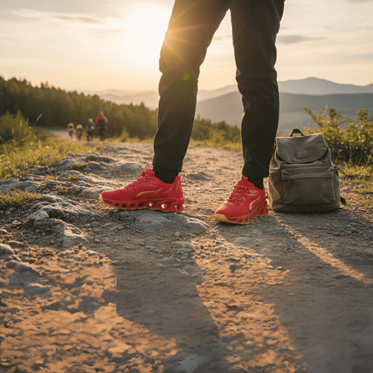 Herren Wander- und Laufschuhe mit Fußgewölbeunterstützung 8