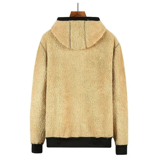 Herren Weste Sherpa Stil gemütlich 1