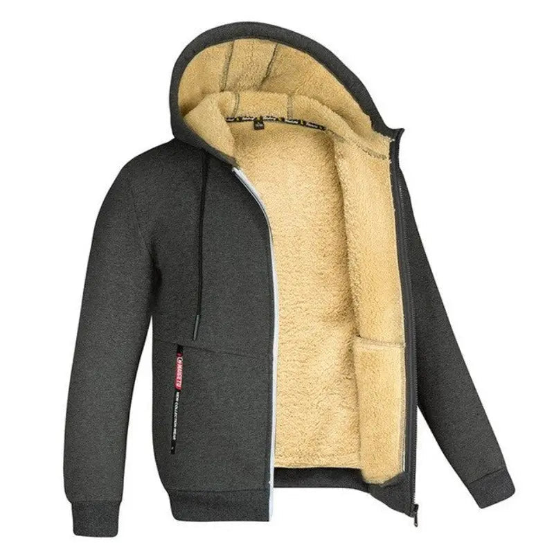 Herren Weste Sherpa Stil gemütlich 9