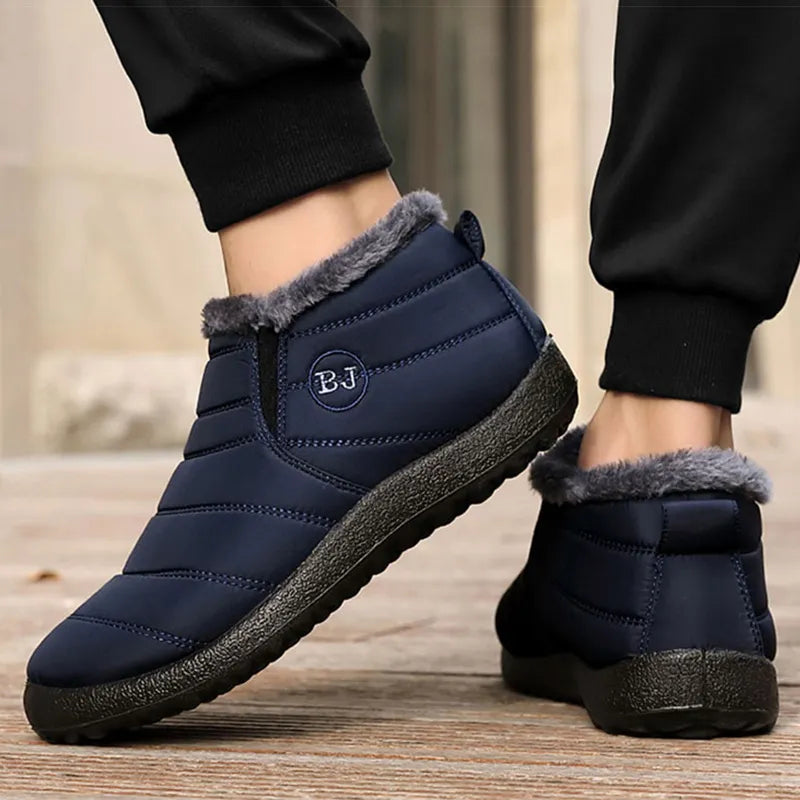 Herren Winter Slip-Ons mit Fleece-Futter 1